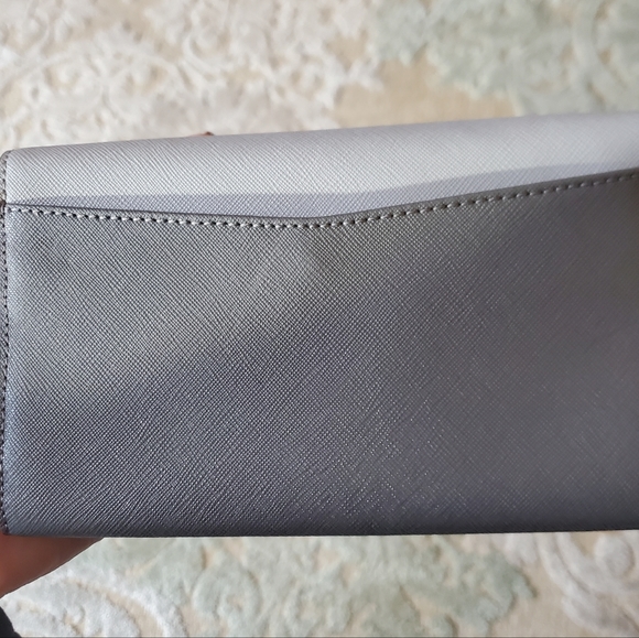 New Botkier Cobble Hill (Smoke Combo) Leather Clutch Wallet. - Picture 5 of 13